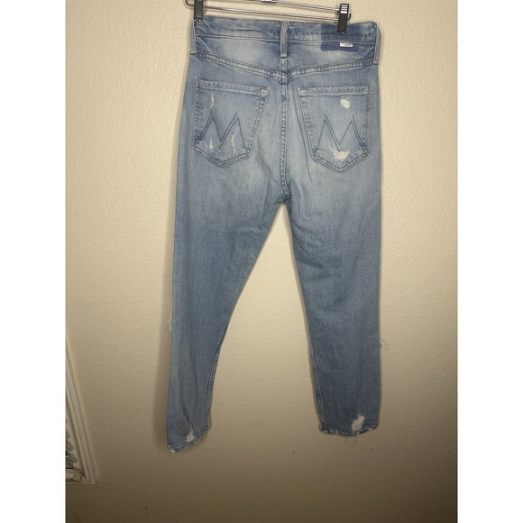 Mother Superior Jeans Tomcat The Confession High Rise Destroyed Jeans 26 - Picture 11 of 16